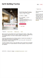 Mobile Screenshot of earth-building-practice.com